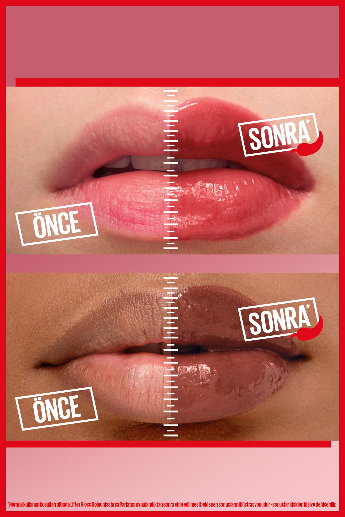 Maybelline New York Lifter Plump Dudak Parlatıcısı- 003 Pink Sting