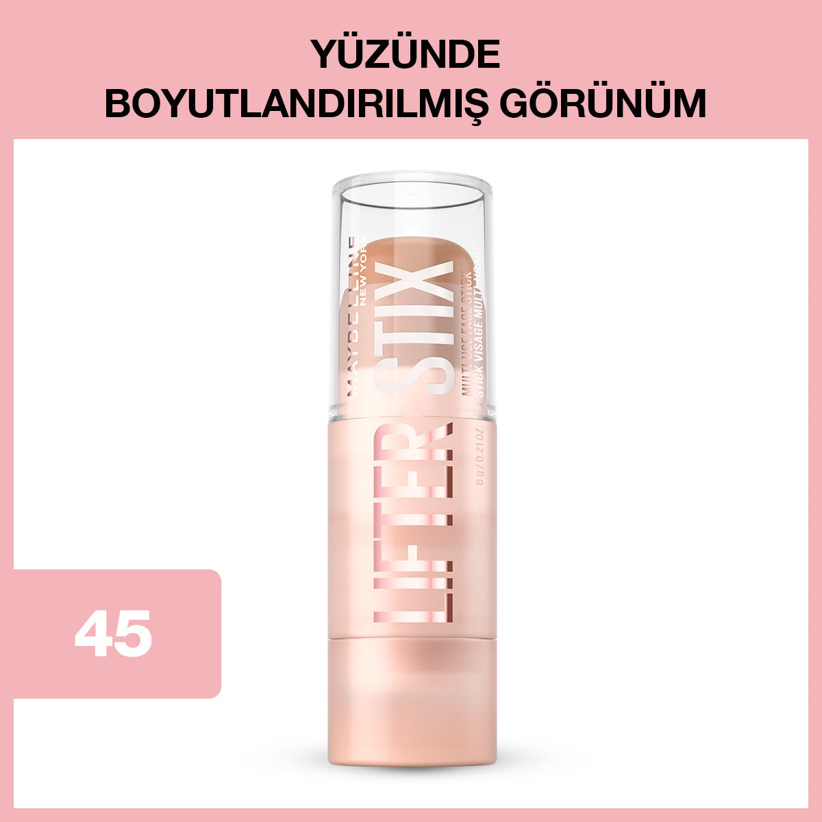 Maybelline New York Lifter Stix Yüz Şekillendirici Stick- 45