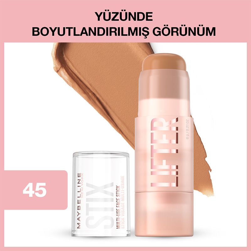 Maybelline New York Lifter Stix Yüz Şekillendirici Stick- 45
