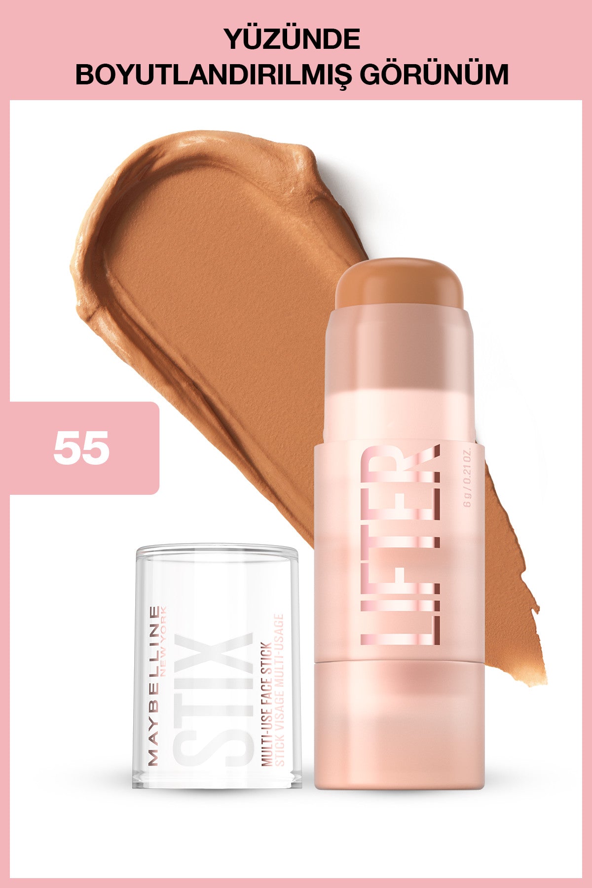 Maybelline New York Lifter Stix Yüz Şekillendirici Stick  - 55