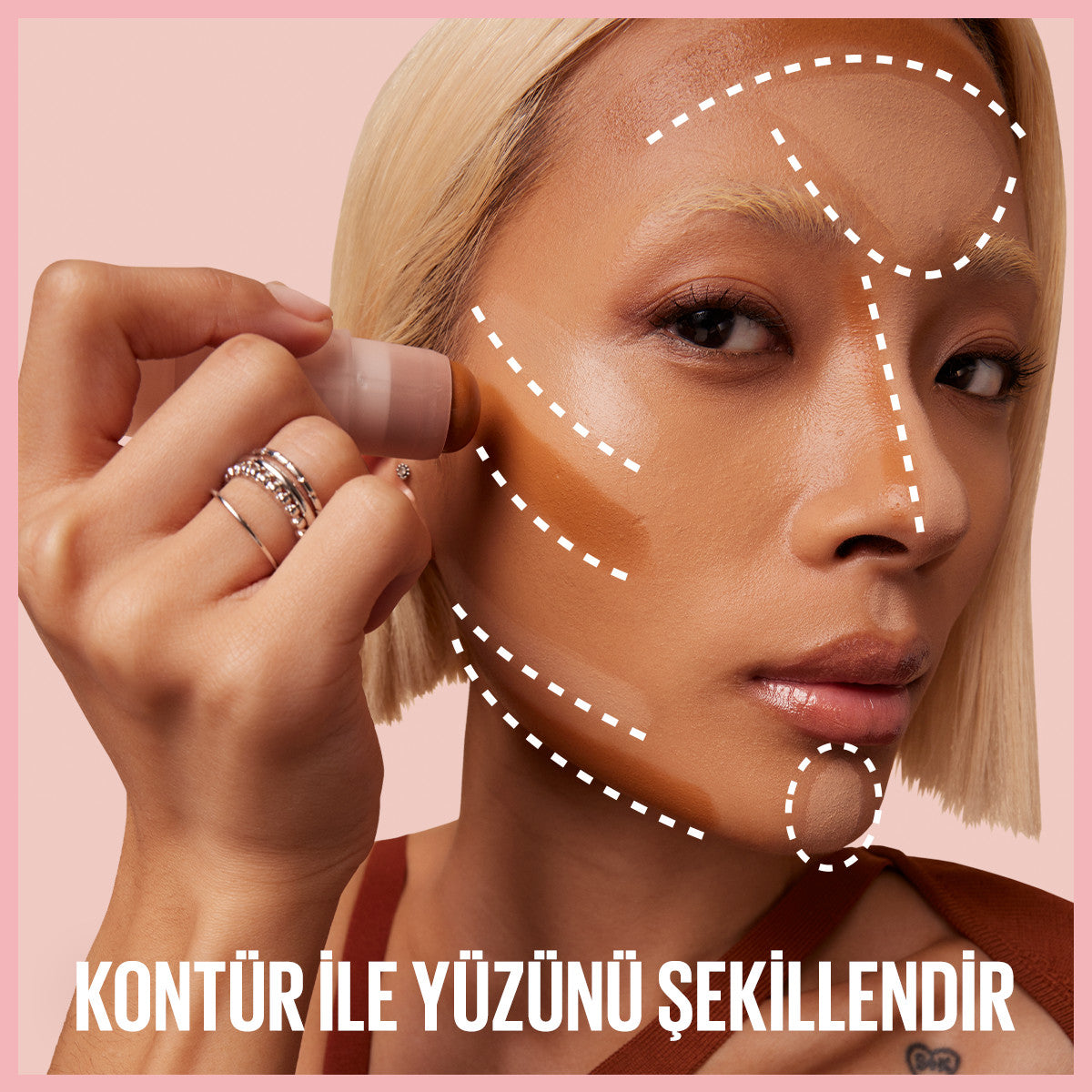 Maybelline New York Lifter Stix Yüz Şekillendirici Stick  - 55