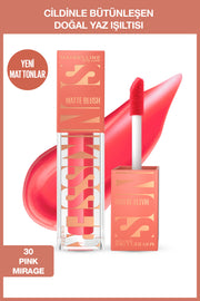 Maybelline New York Sunkisser Hazy Matte Likit Allık  - 30 Pink Mirage