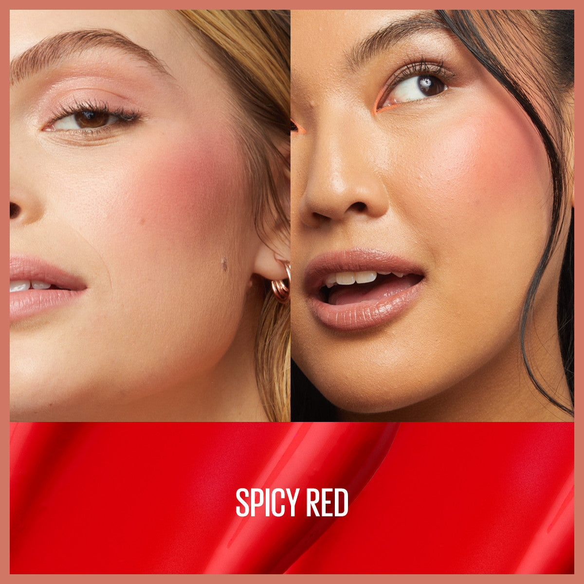 Maybelline New York Sunkisser Hazy Matte Likit Allık  - 36 Spicy Red