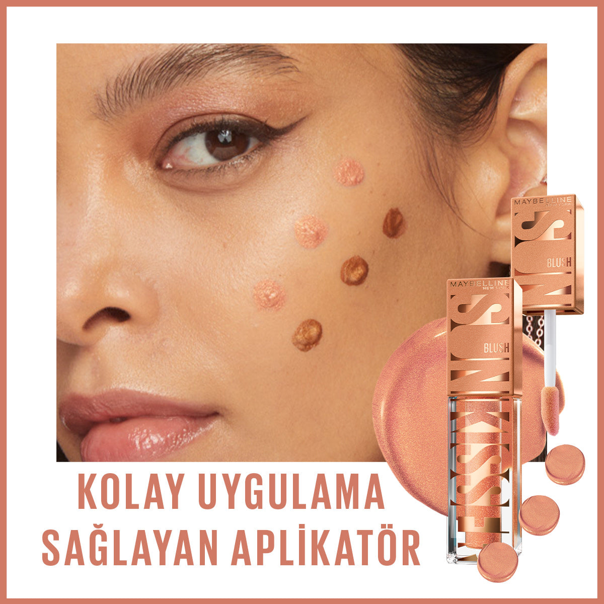 Maybelline New York Sunkisser Likit Allık- 06 City Sizzle
