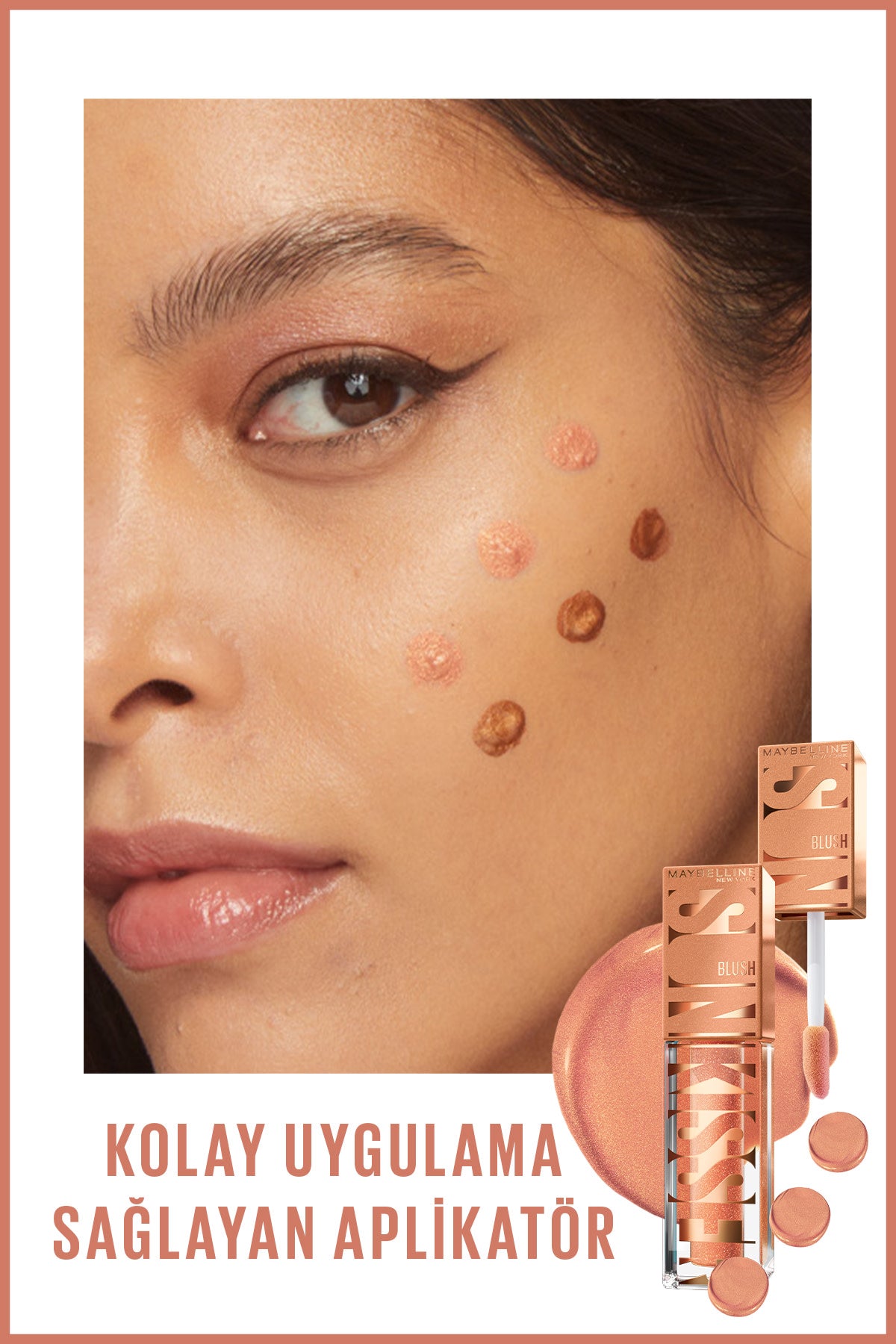 Maybelline New York Sunkisser Likit Allık- 06 City Sizzle