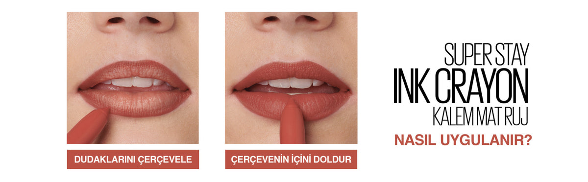 Maybelline New York Super Stay Ink Crayon Kalem Mat Ruj - 20 Enjoy the View