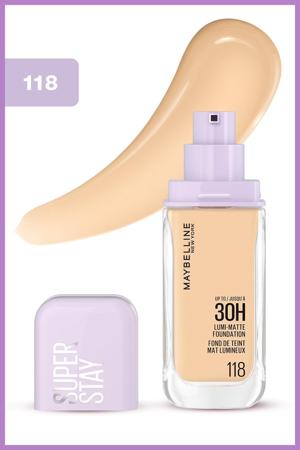 Maybelline New York Super Stay Lumi Matte Fondöten - 118