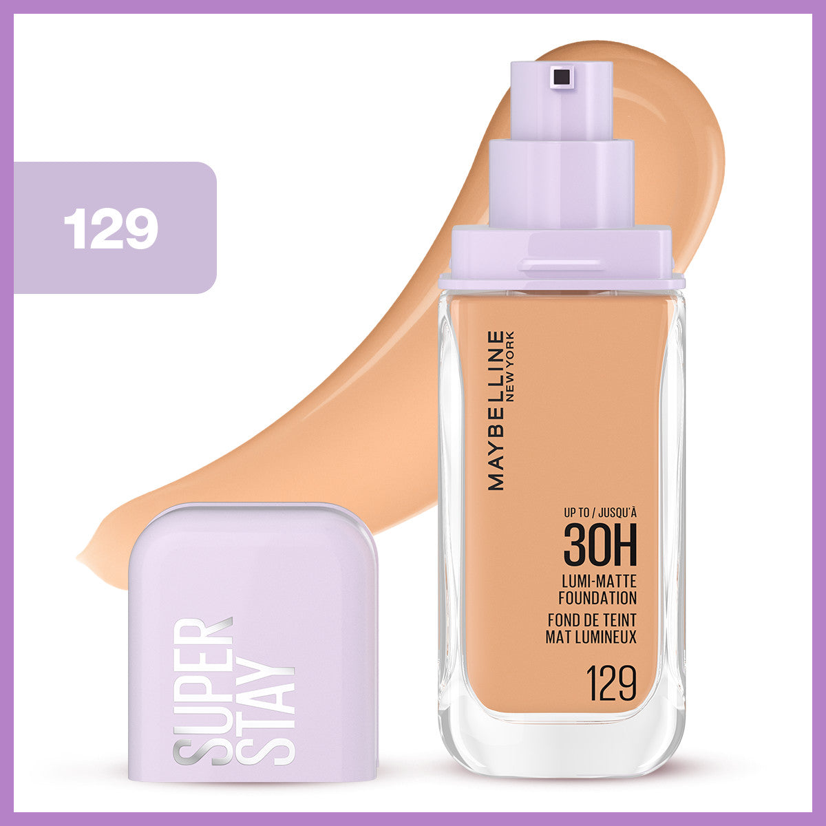 Maybelline New York Super Stay Lumi Matte Fondöten - 129