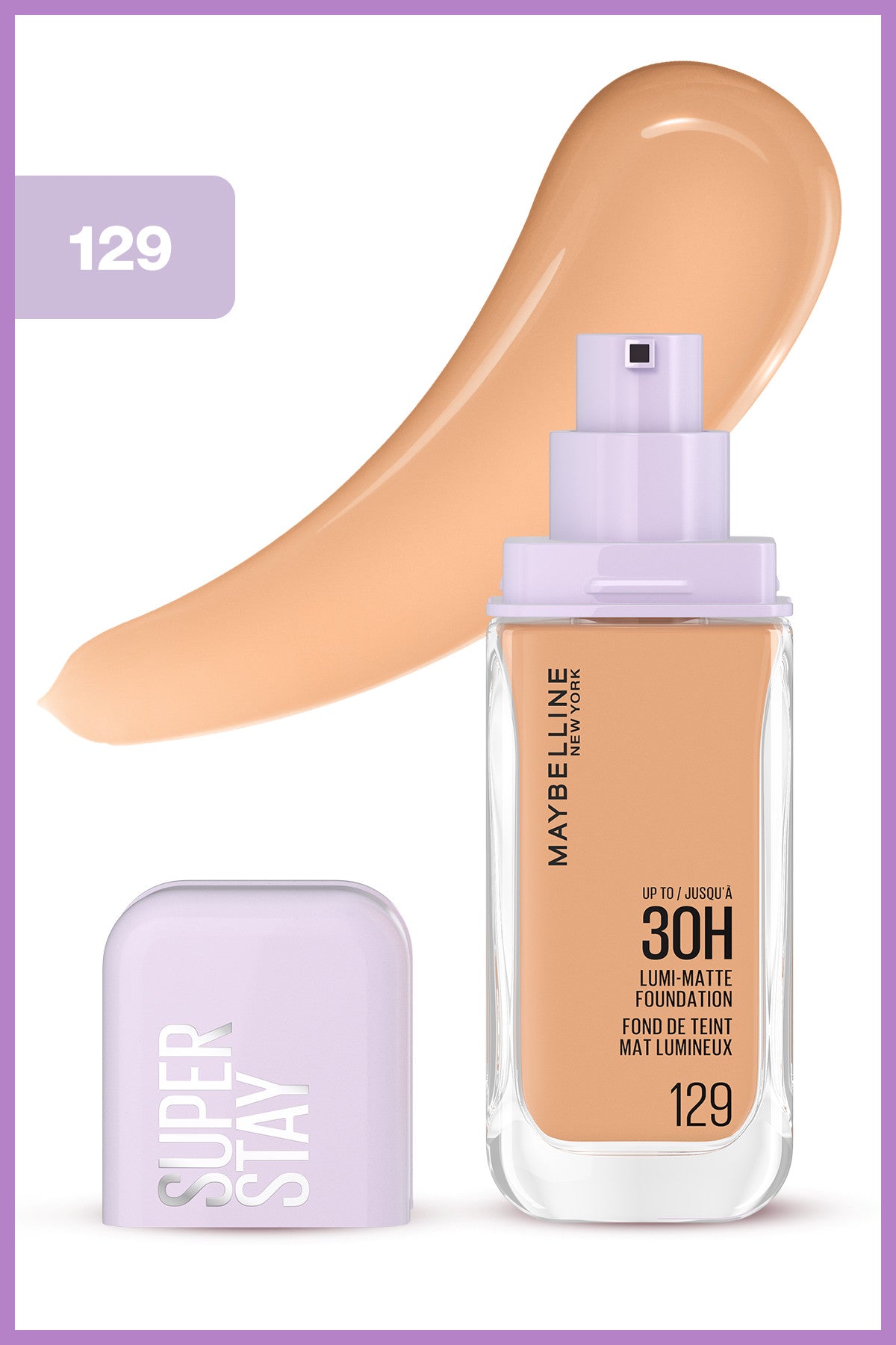 Maybelline New York Super Stay Lumi Matte Fondöten - 129