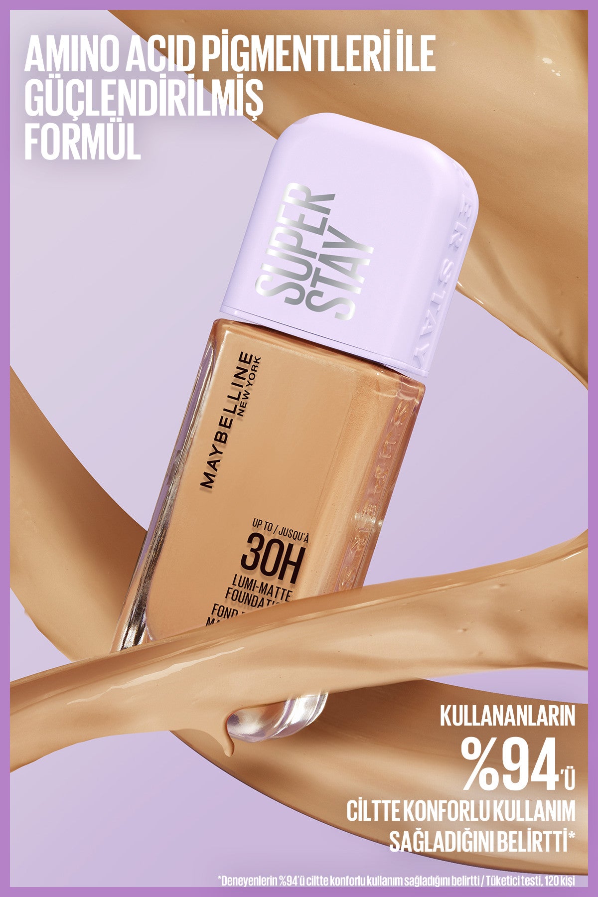 Maybelline New York Super Stay Lumi Matte Fondöten - 132