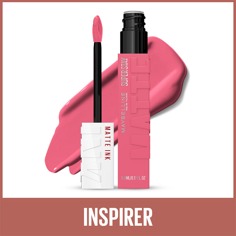 Maybelline New York Super Stay Matte Ink Likit Mat Ruj - 125 Inspirer - Pembe