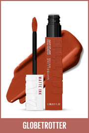Maybelline New York Super Stay Matte Ink Likit Mat Ruj - 135 Globe-Trotter - Kahverengi
