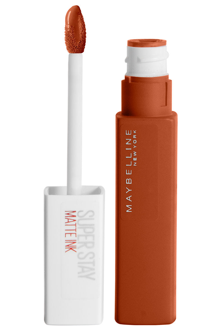 Maybelline New York Super Stay Matte Ink Likit Mat Ruj - 135 Globe-Trotter - Kahverengi