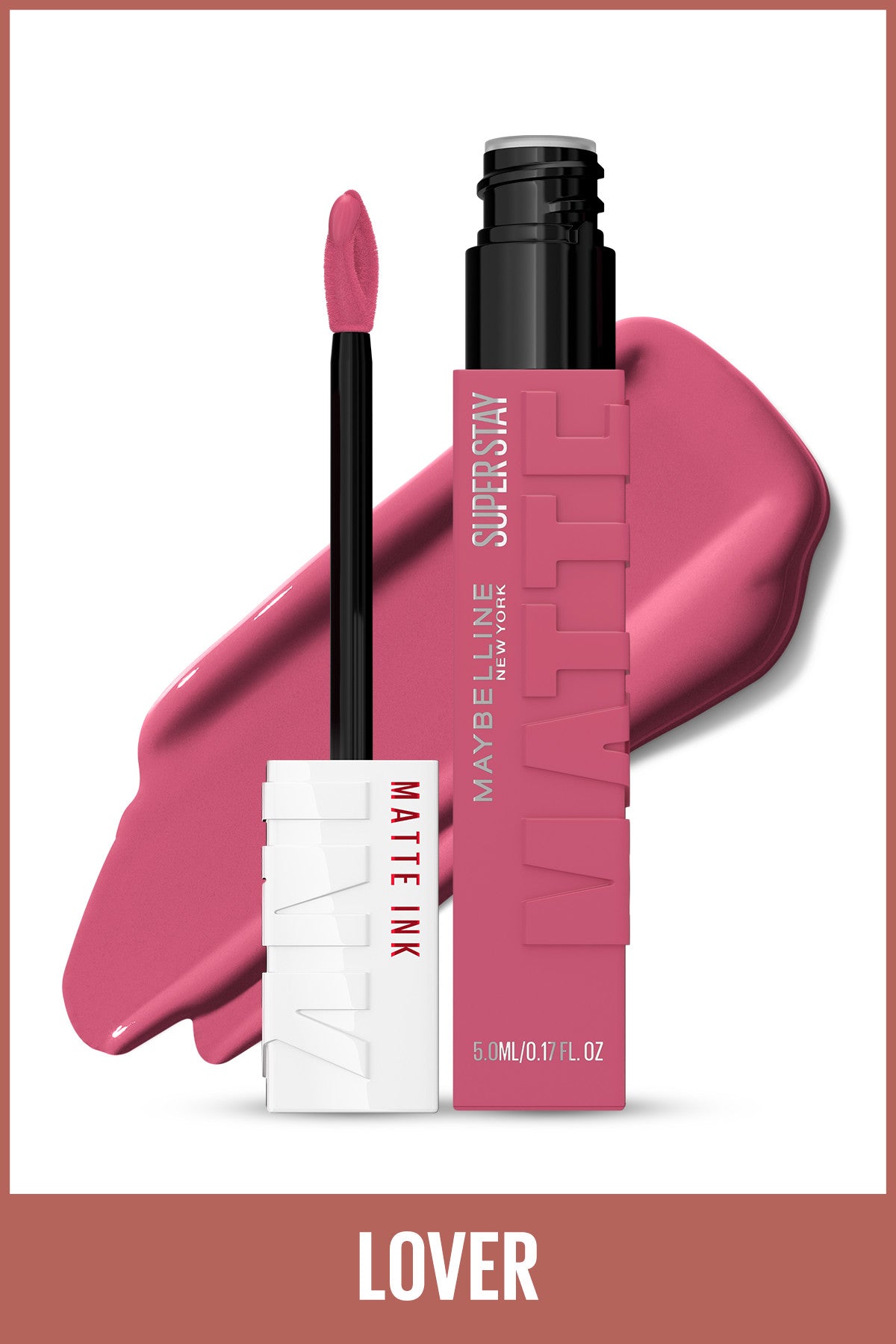 Maybelline New York Super Stay Matte Ink Likit Mat Ruj - 15 Lover - Pembe
