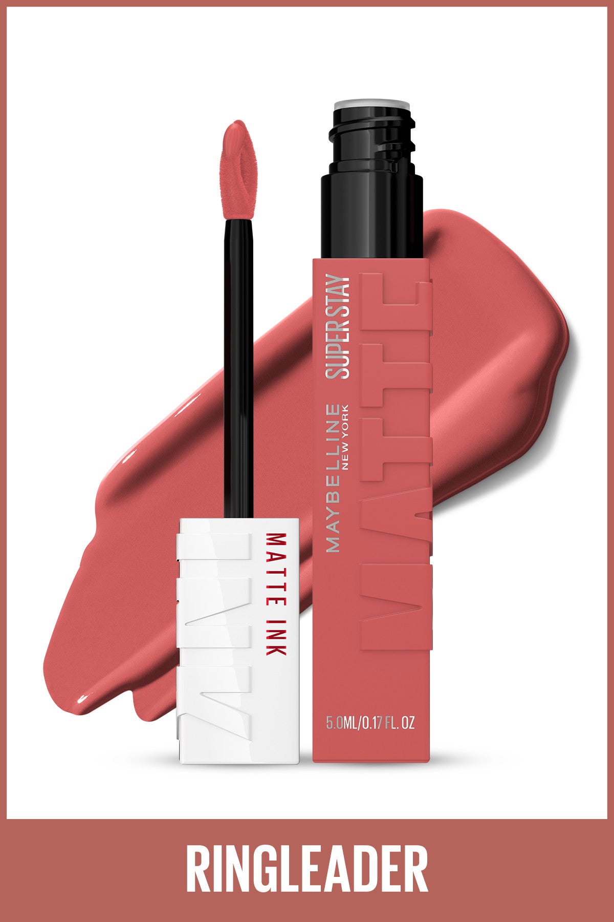 Maybelline New York Super Stay Matte Ink Likit Mat Ruj - 175 Ringleader - Pembe