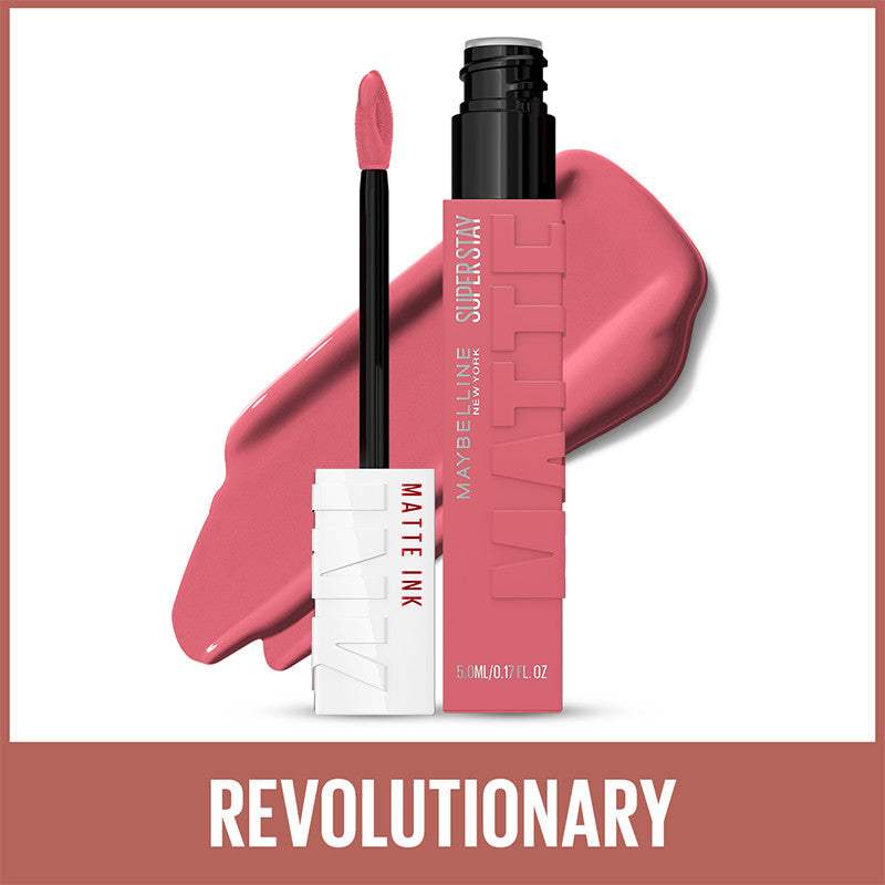 Maybelline New York Super Stay Matte Ink Likit Mat Ruj - 180 Revolutionary - Pembe