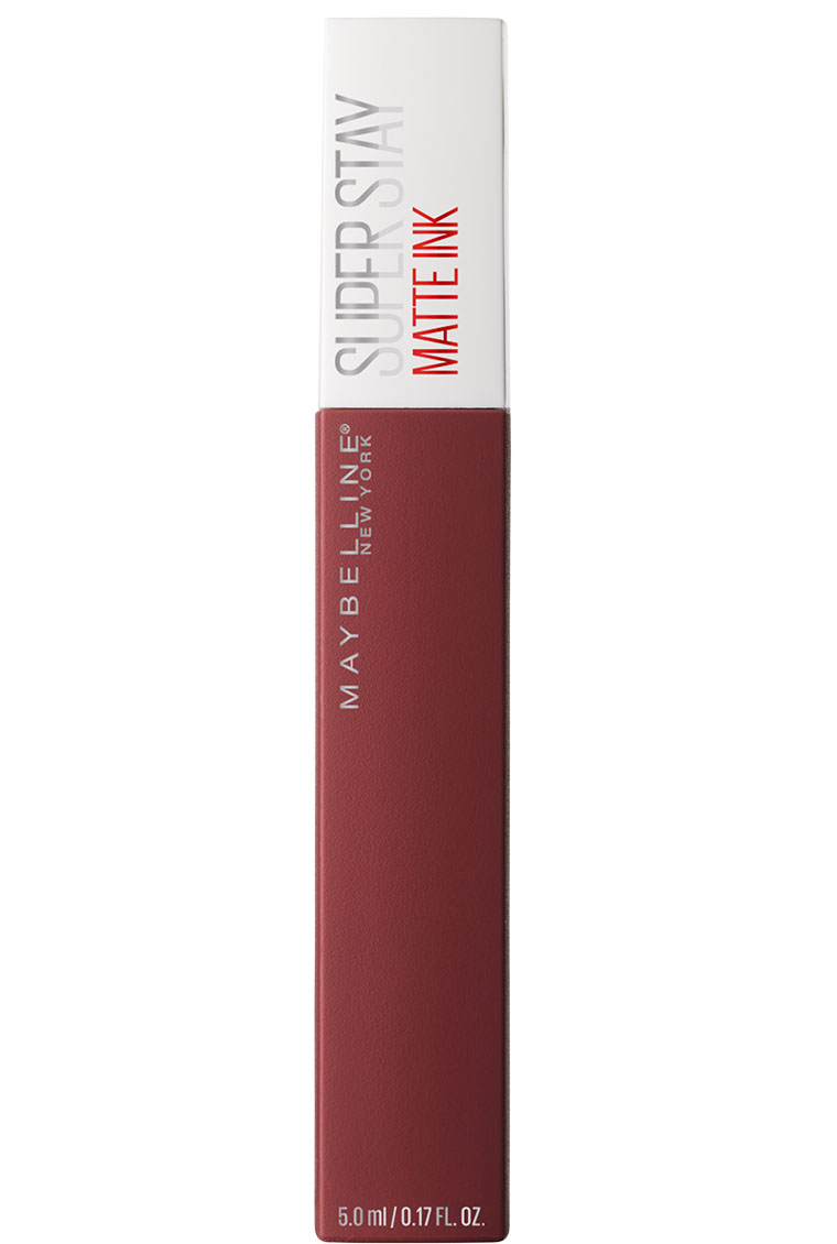 Maybelline New York Super Stay Matte Ink Likit Mat Ruj - 50 Voyager - Bordo
