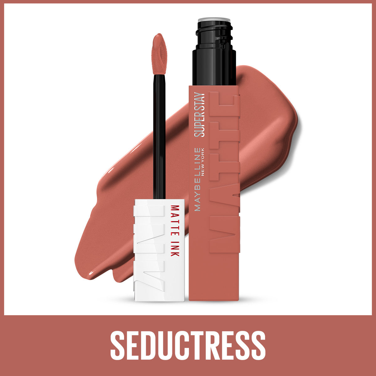 Maybelline New York Super Stay Matte Ink Likit Mat Ruj - 65 Seductress - Nude