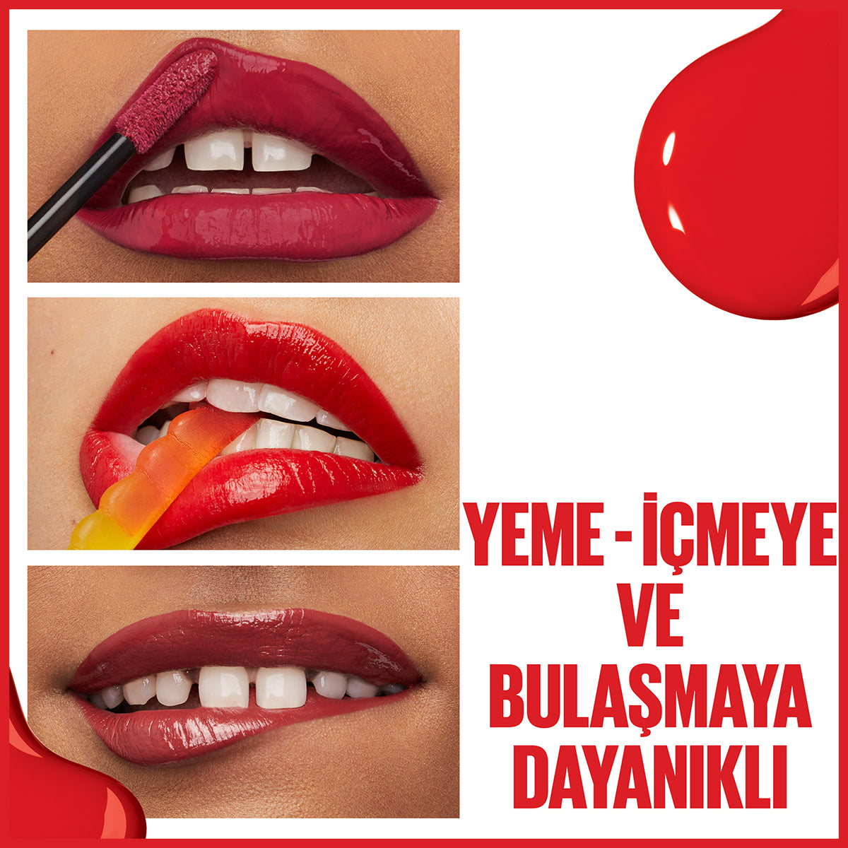 Maybelline New York Super Stay Vinyl Ink Uzun Süre Kalıcı Likit Parlak Ruj 10 Lippy