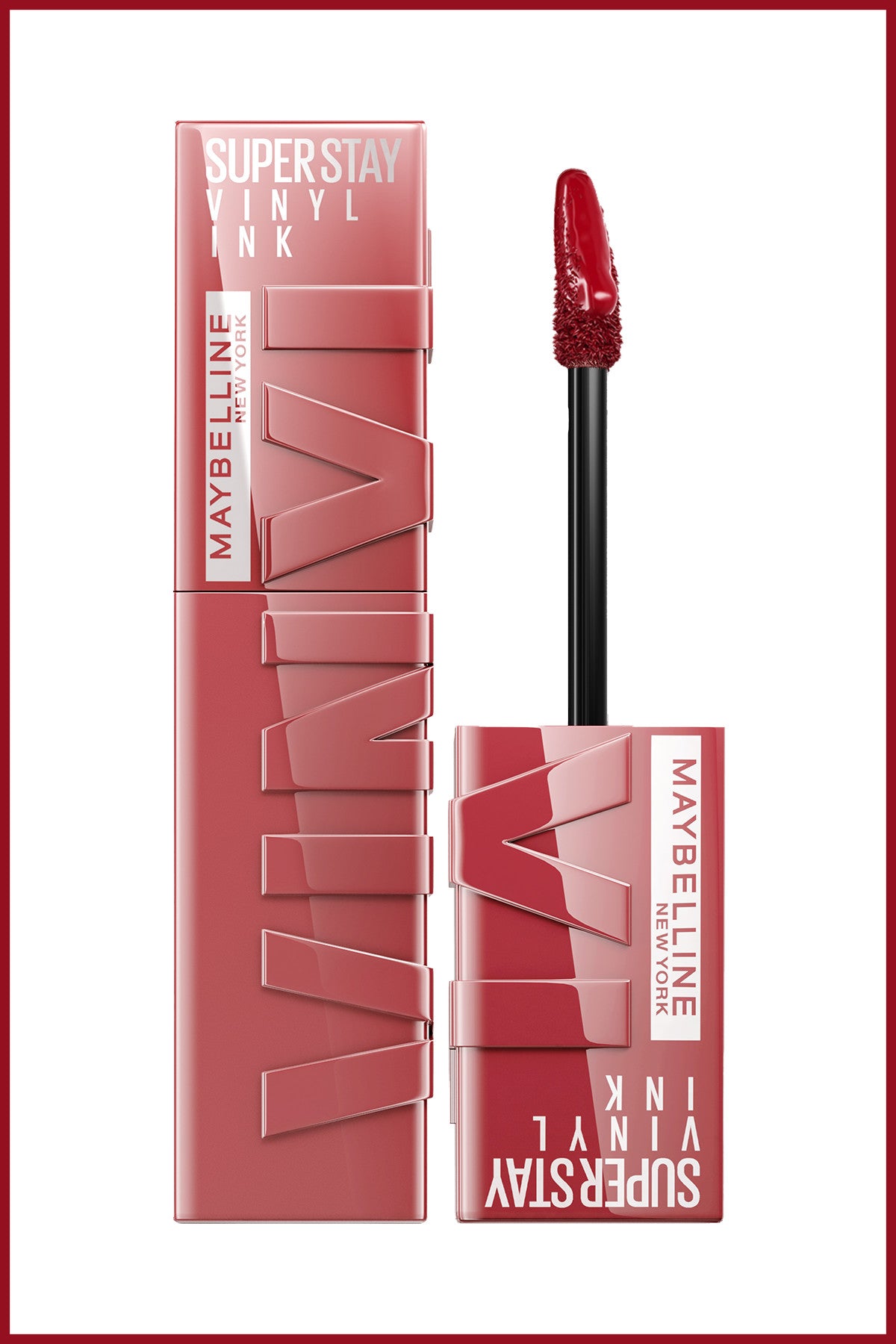 Maybelline New York Super Stay Vinyl Ink Uzun Süre Kalıcı Likit Parlak Ruj 10 Lippy
