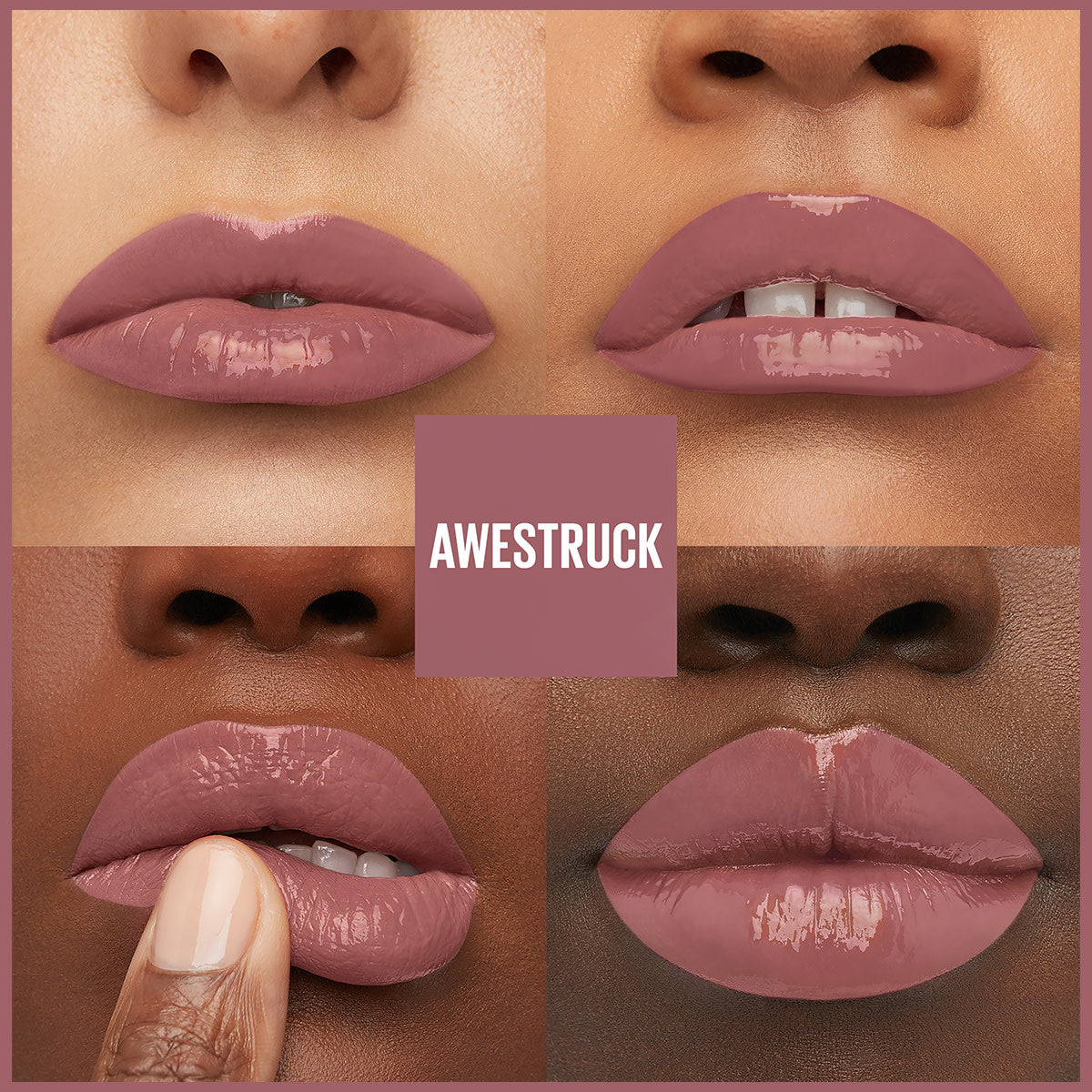 Maybelline New York Super Stay Vinyl Ink Uzun Süre Kalıcı Likit Parlak Ruj 110 Awestruck