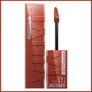 Maybelline New York Super Stay Vinyl Ink Uzun Süre Kalıcı Likit Parlak Ruj 130 Extra