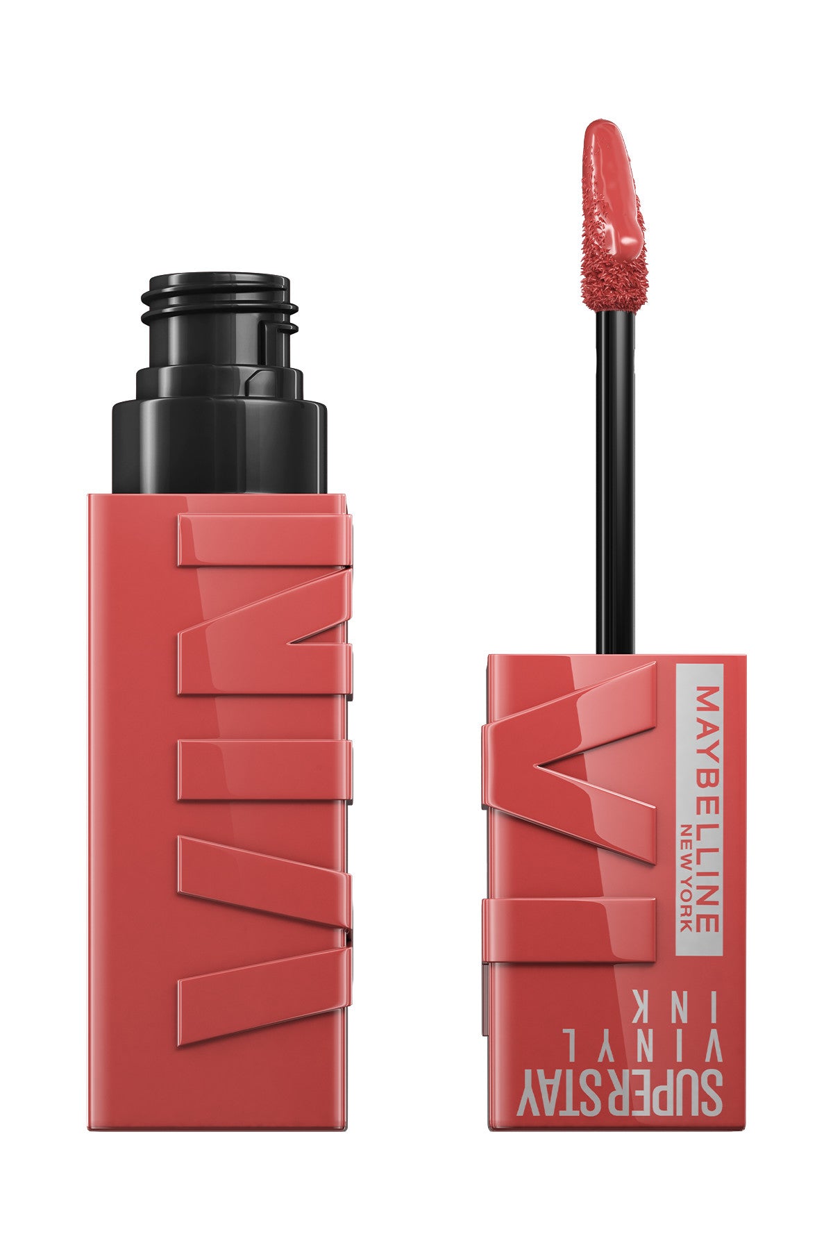 Maybelline New York Super Stay Vinyl Ink Uzun Süre Kalıcı Likit Parlak Ruj 15 Peachy