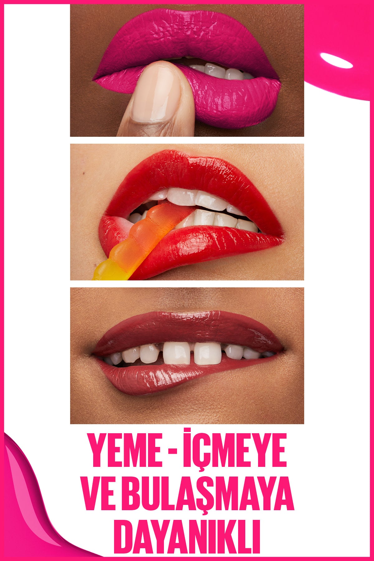 Maybelline New York Super Stay Vinyl Ink Uzun Süre Kalıcı Likit Parlak Ruj 160 Sultry