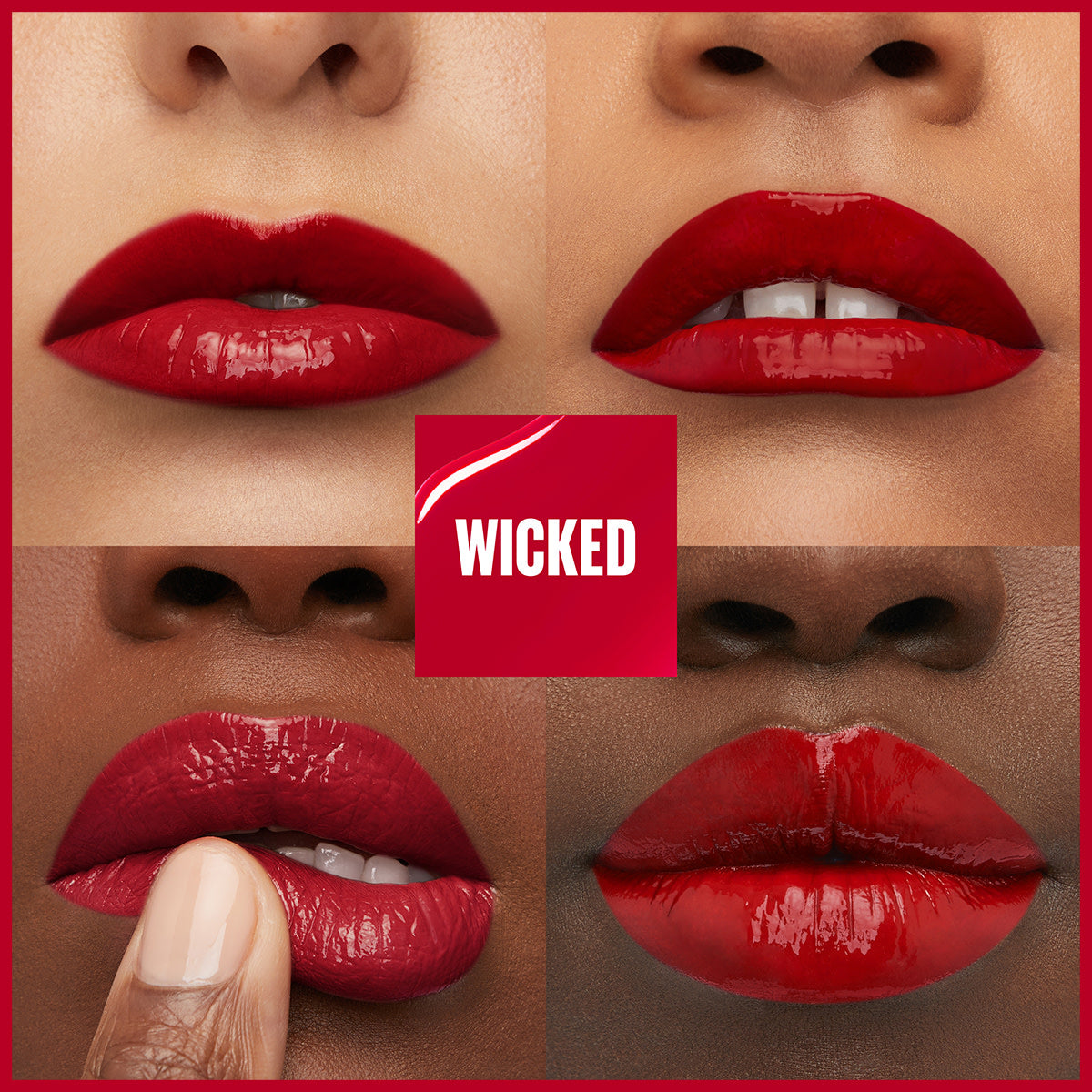 Maybelline New York Super Stay Vinyl Ink Uzun Süre Kalıcı Likit Parlak Ruj 50 Wicked