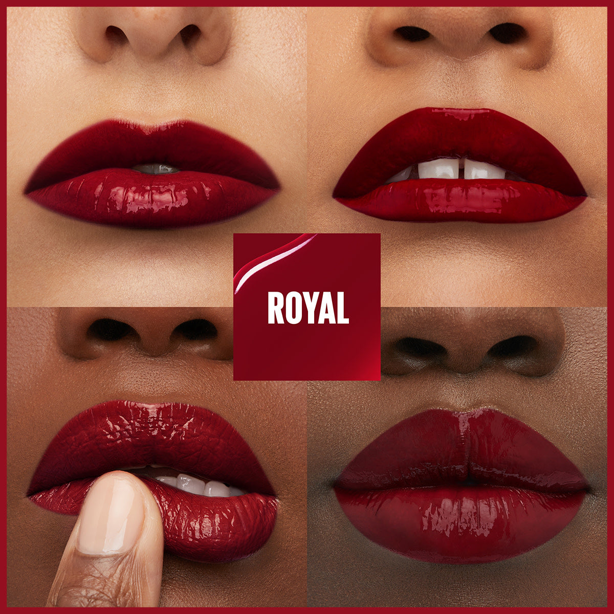 Maybelline New York Super Stay Vinyl Ink Uzun Süre Kalıcı Likit Parlak Ruj 55 Royal