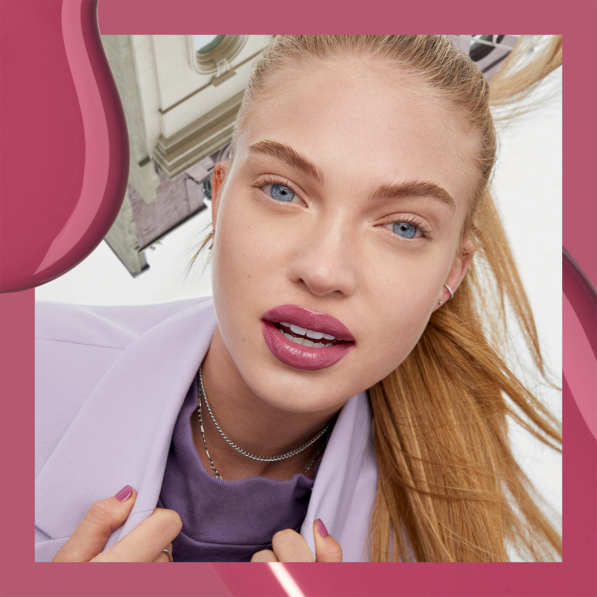 Maybelline New York Super Stay Vinyl Ink Uzun Süre Kalıcı Likit Parlak Ruj 55 Royal