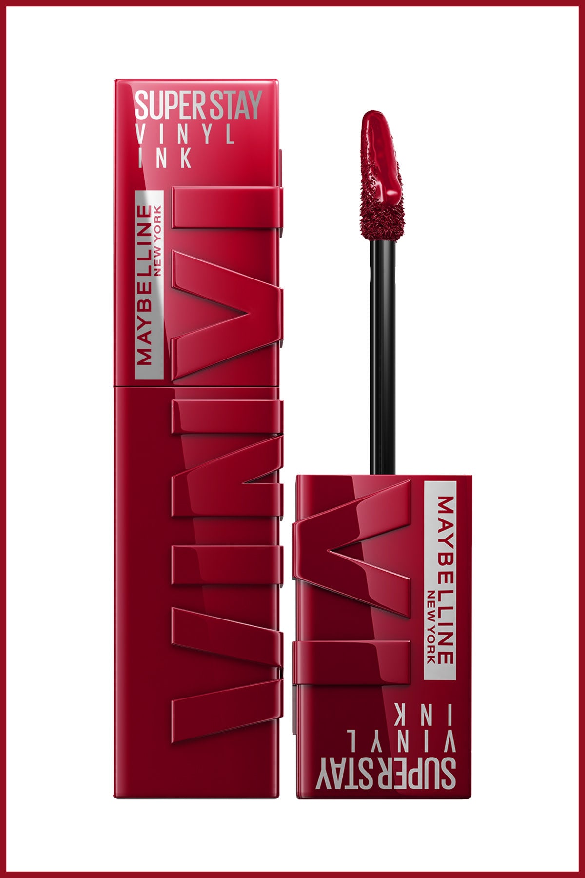 Maybelline New York Super Stay Vinyl Ink Uzun Süre Kalıcı Likit Parlak Ruj 55 Royal