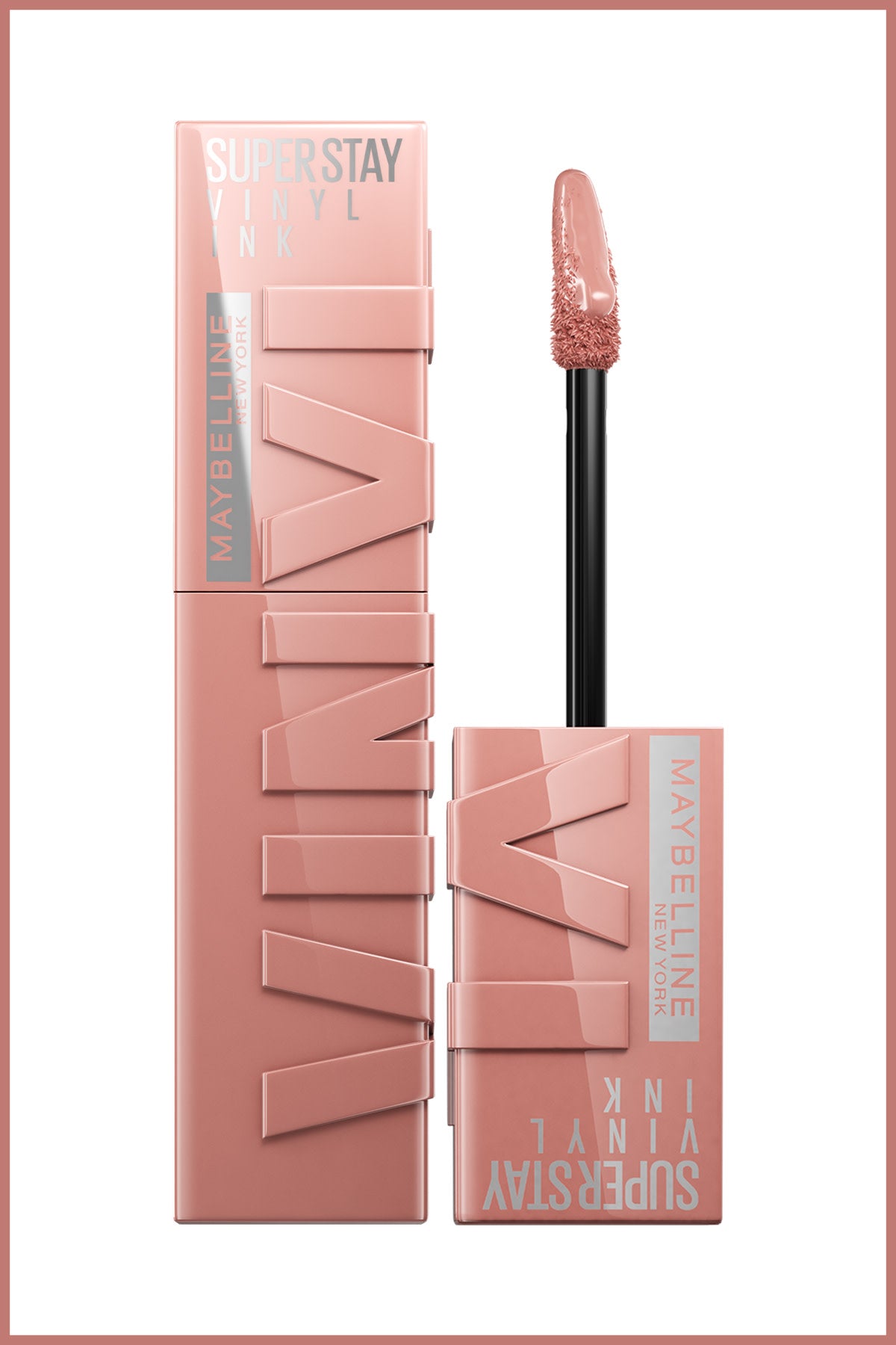 Maybelline New York Super Stay Vinyl Ink Uzun Süre Kalıcı Likit Parlak Ruj 95 Captivated