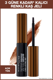 Maybelline New York Tattoo Brow Geçici Kaş Dövmesi - Açık Ton