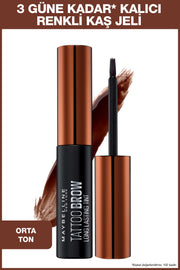 Maybelline New York Tattoo Brow Geçici Kaş Dövmesi - Orta Ton