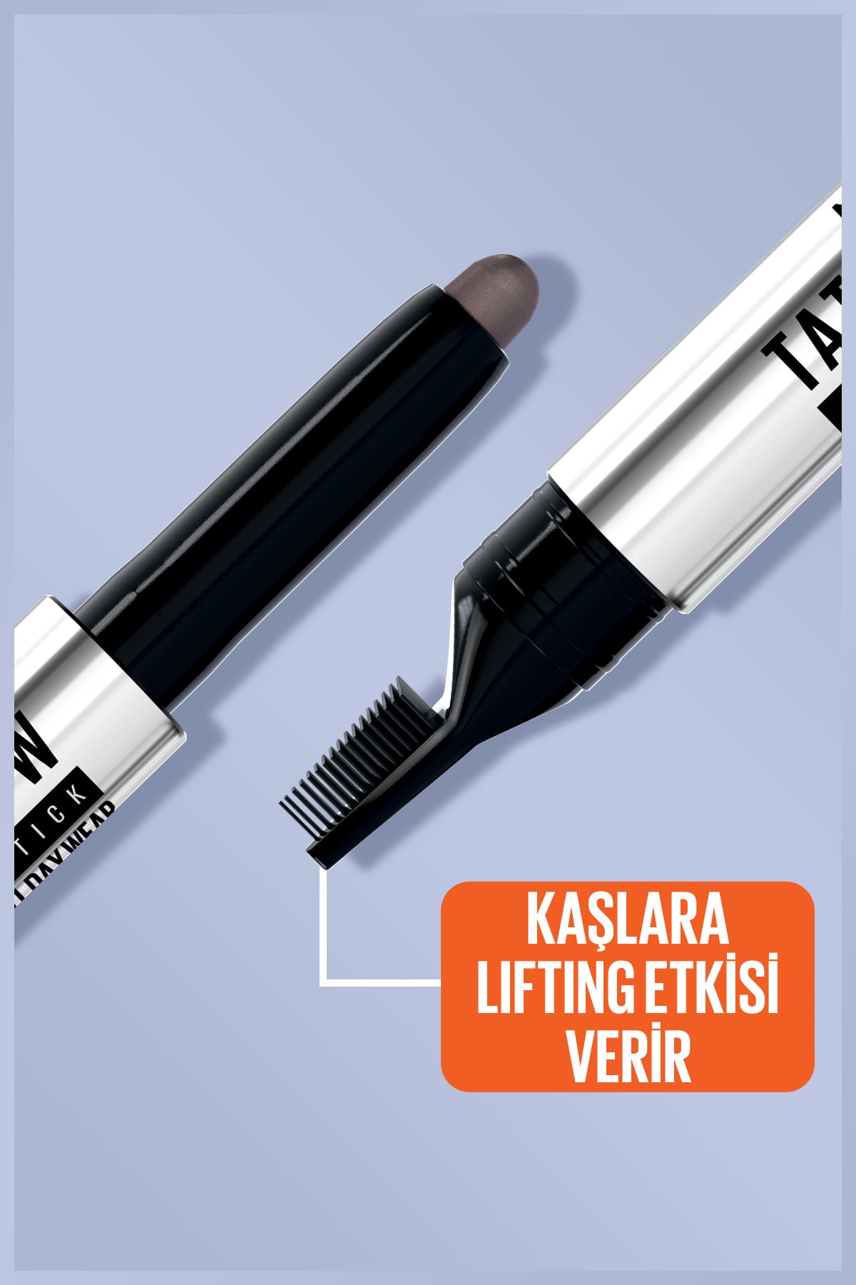 Maybelline New York Tattoo Brow Lift Kaş Kalemi- 04 Deep Brown (Koyu Ton)