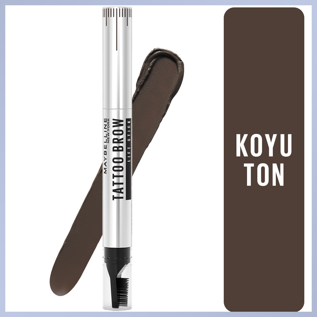 Maybelline New York Tattoo Brow Lift Kaş Kalemi- 04 Deep Brown (Koyu Ton)