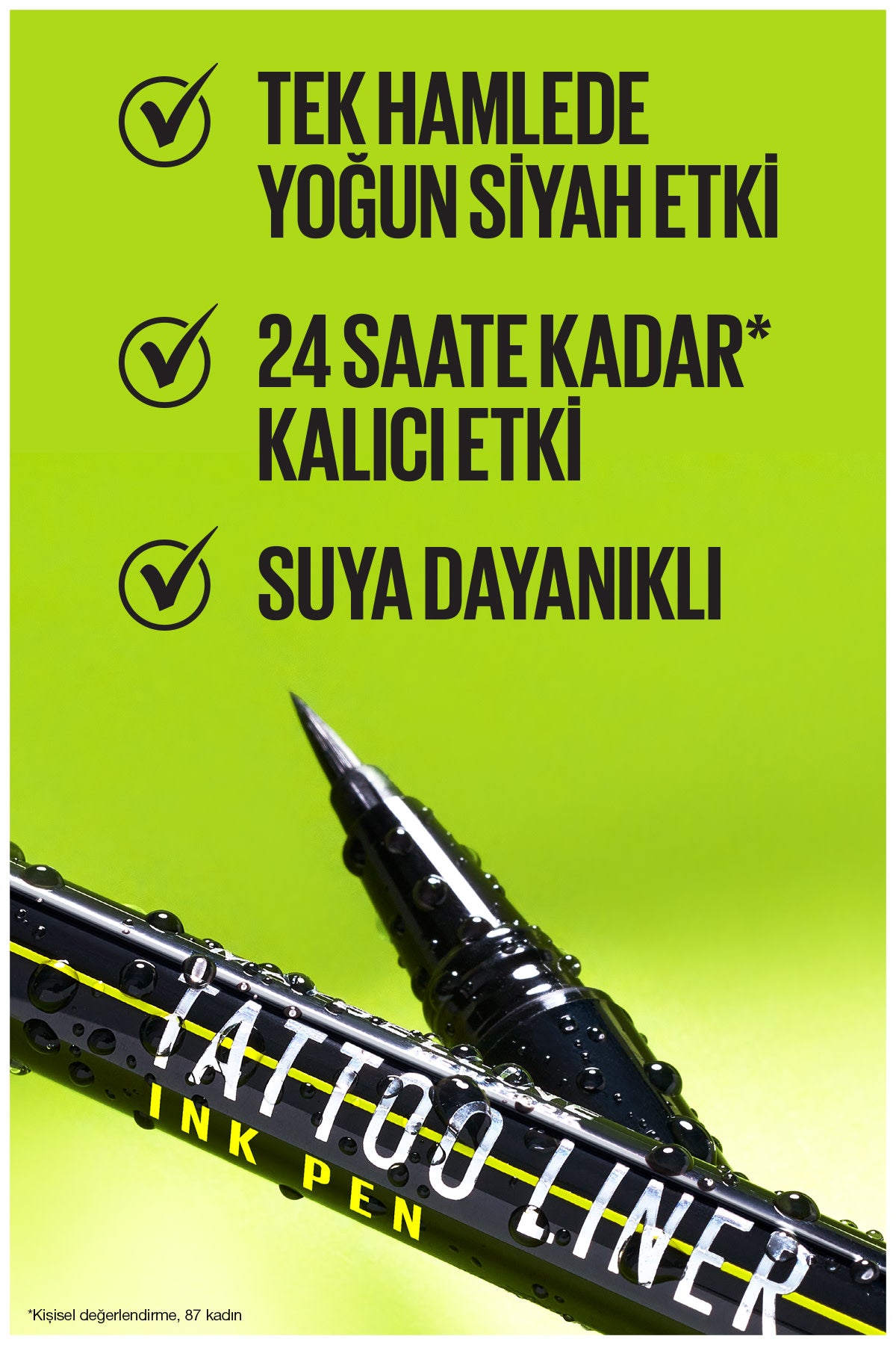 Maybelline New York Tattoo Liner Ink Pen - Black