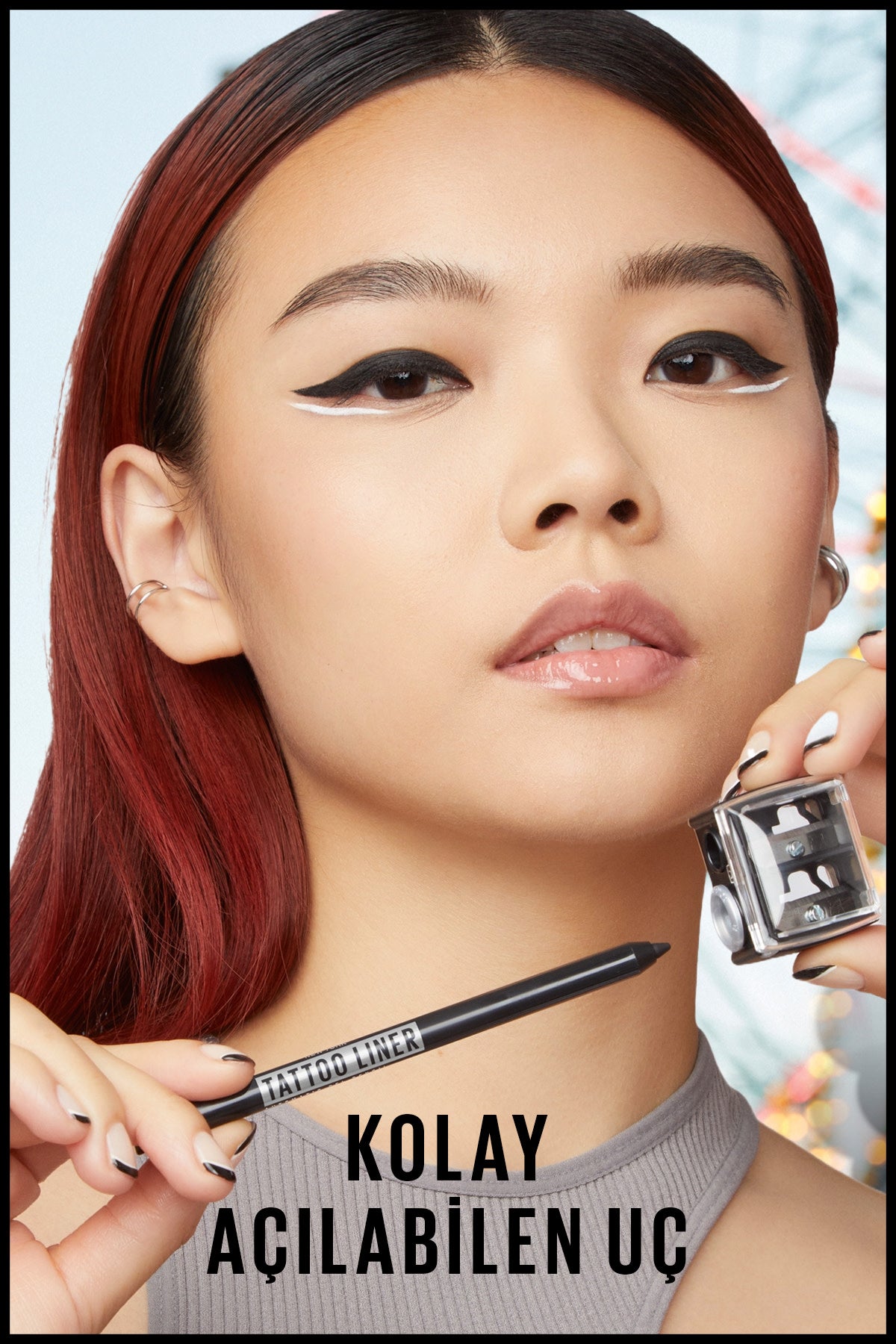 Maybelline New York Tattoo Liner Jel Göz Kalemi - Burgundy Bliss