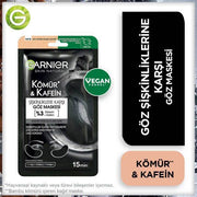 Garnier Göz Şişkinliklerine Karşı Kömür&Kafein Göz Maskesi
