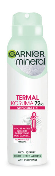Garnier Mineral Termal Koruma Sprey Deodorant