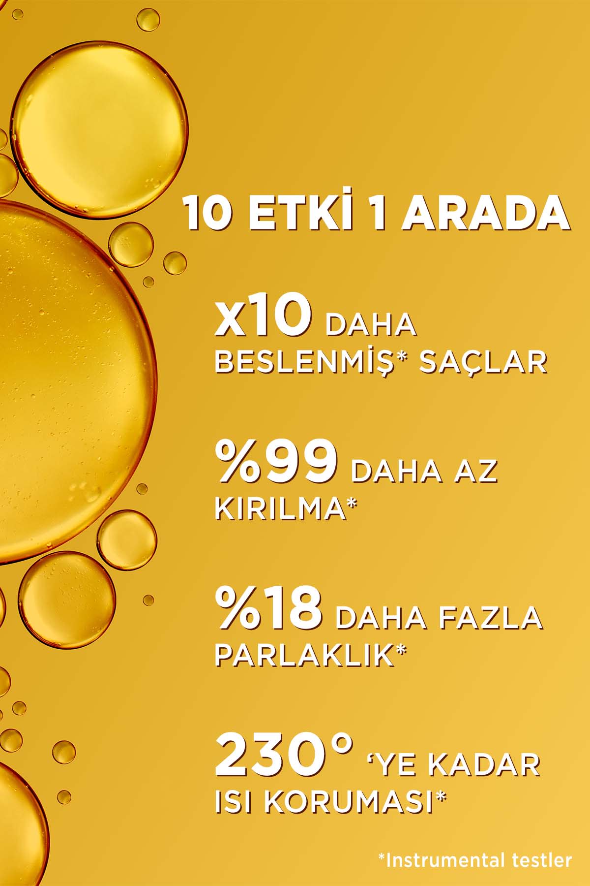 Mucizevi Yağ 10 Etki 1 Arada Saç Güzelleştirici Sprey Serum 150ml
