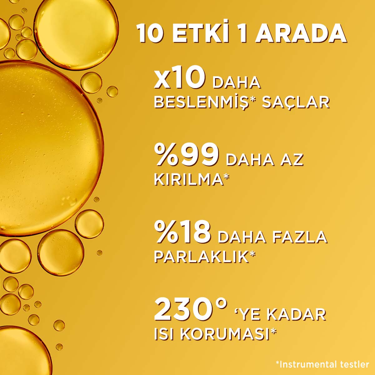 Mucizevi Yağ 10 Etki 1 Arada Saç Güzelleştirici Sprey Serum 150ml