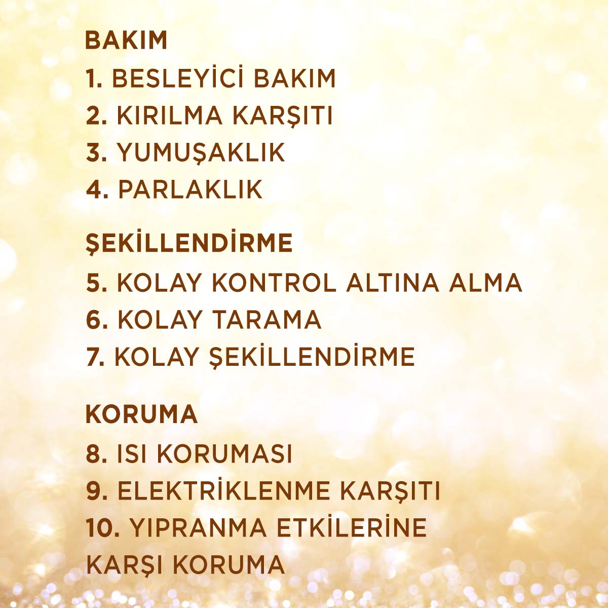Mucizevi Yağ 10 Etki 1 Arada Saç Güzelleştirici Sprey Serum 150ml