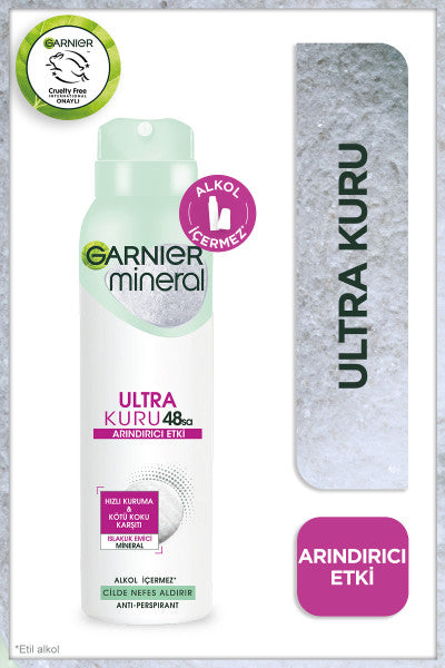 Garnier Mineral Ultra Kuru Sprey Deodorant