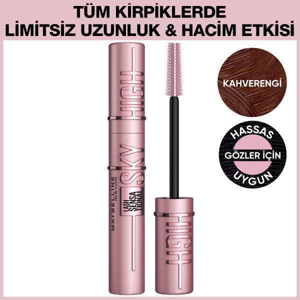 MYB MASKARA LASH SENS SKY HIGH KAHVE