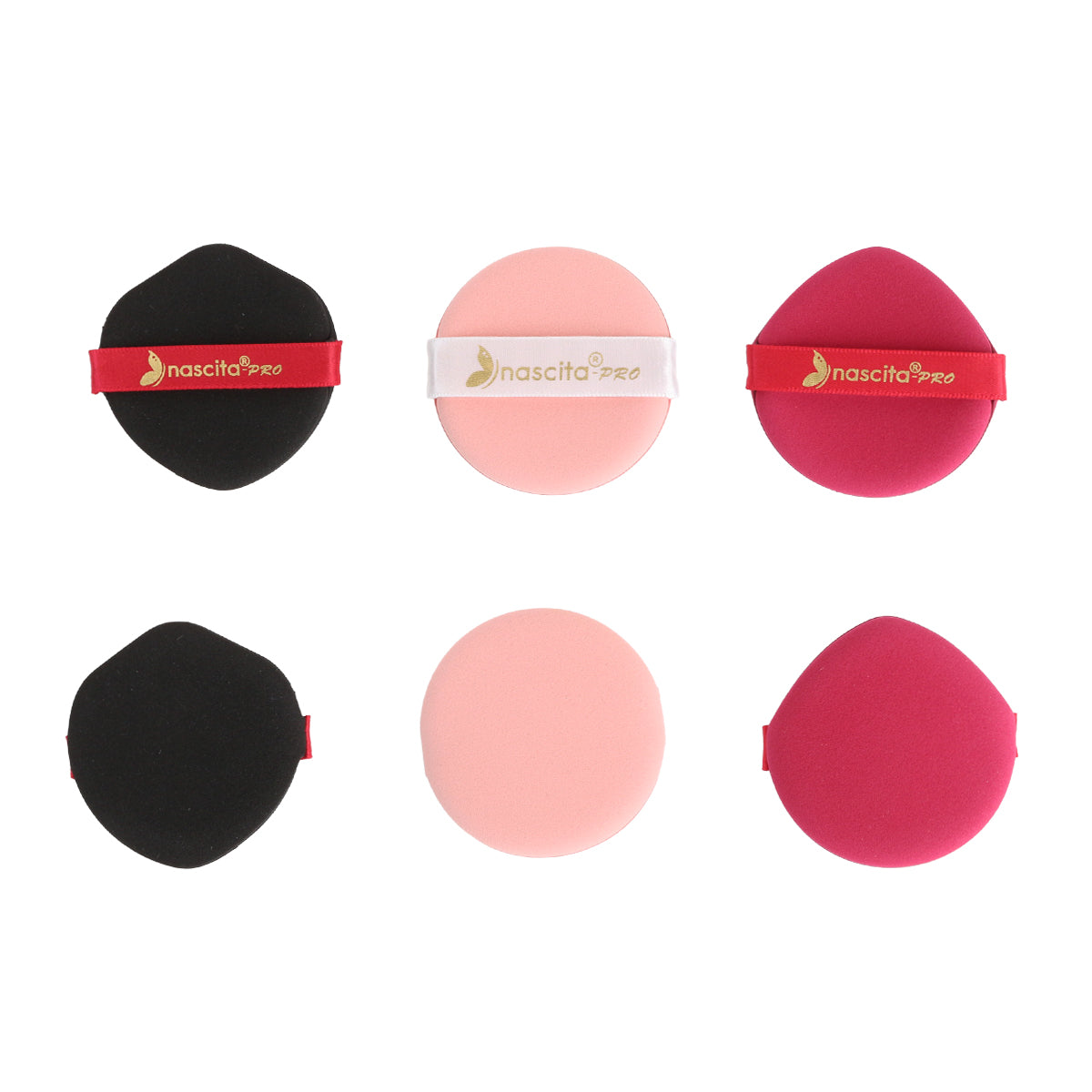 Nascita 3'lü Latex- Free Makyaj Süngeri Seti NASYUZFS0146