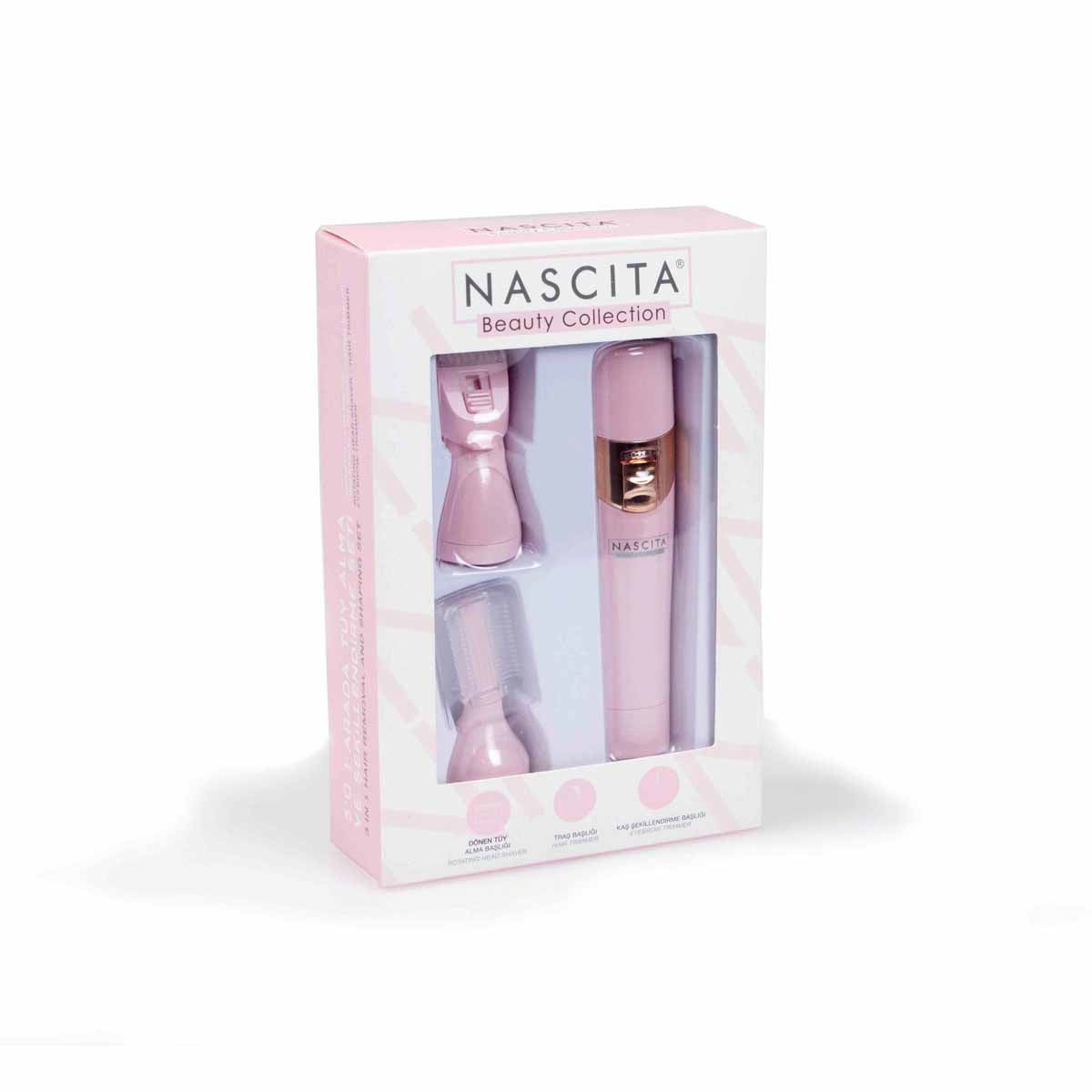 Nascita 3'ü 1 Arada Tüy Alma ve Şekillendirme Seti NASBC00004
