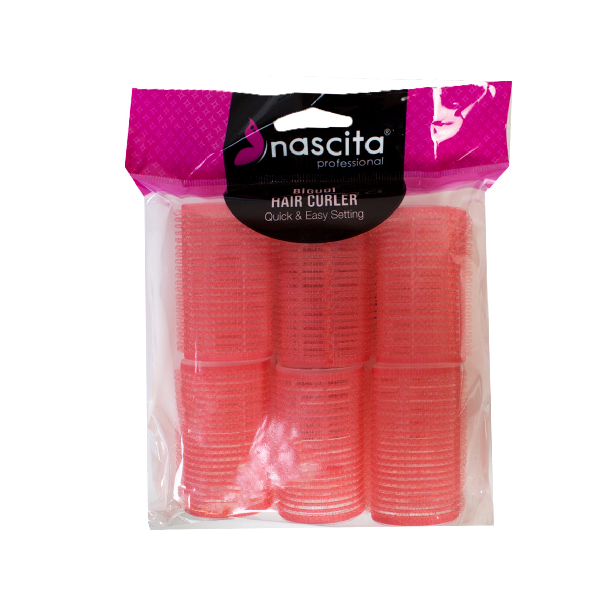 Nascita 36 x 63 mm Cırtlı Bigudi Seti 6'lı NASBIGUDI053