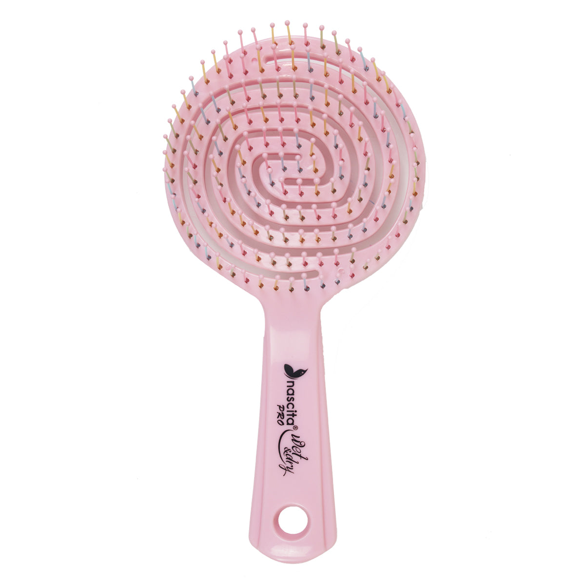 Nascita Pro 3D Flexi Kontrol Saç Açma ve Tarama Fırçası Pembe NASFPRO00040